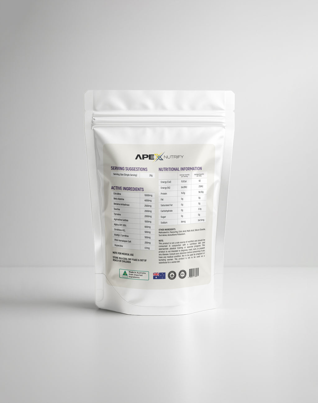 NIGHT WARRIOR CAFFEINE-FREE PRE-WORKOUT