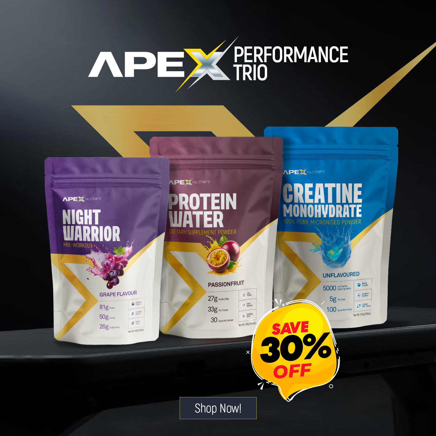 Apex Performance Trio