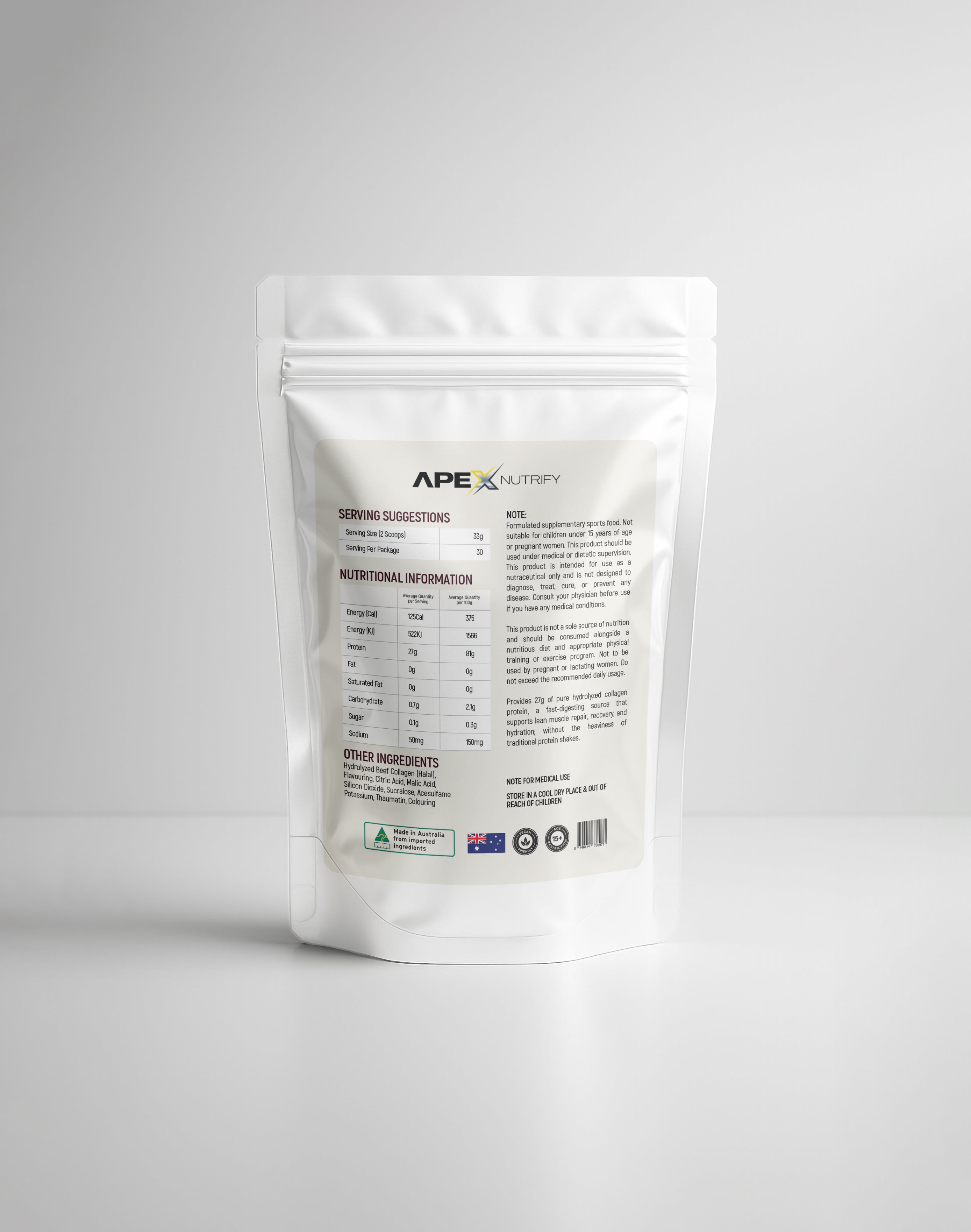 Apex Protein Water 990G