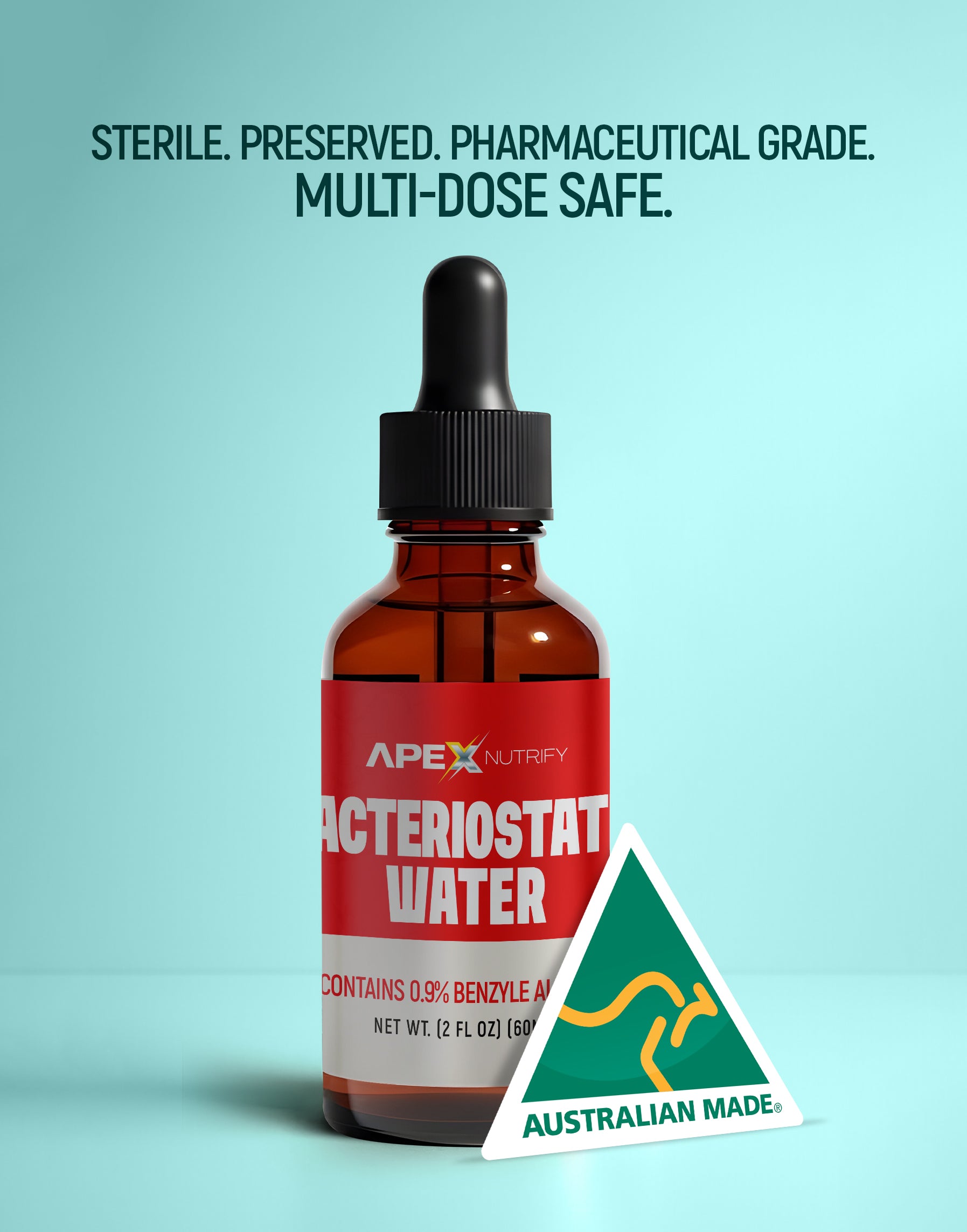BACTERIOSTATIC WATER 60ML