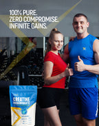 BUY 2 GET 1 FREE MICRONISED CREATINE MONOHYDRATE 500G