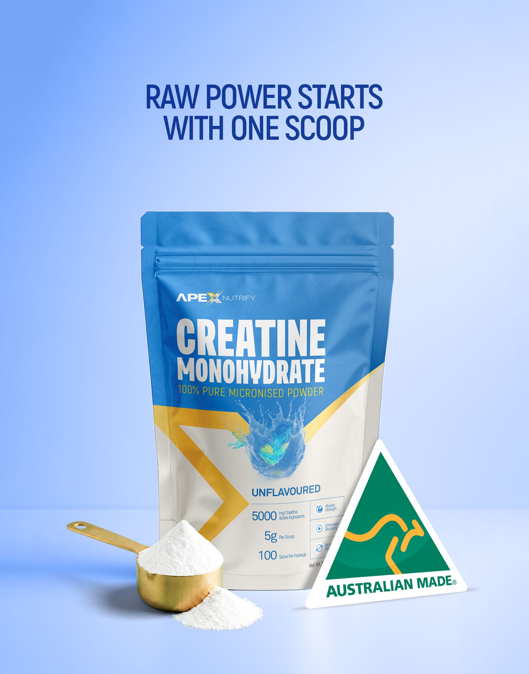 MICRONISED CREATINE MONOHYDRATE 500G
