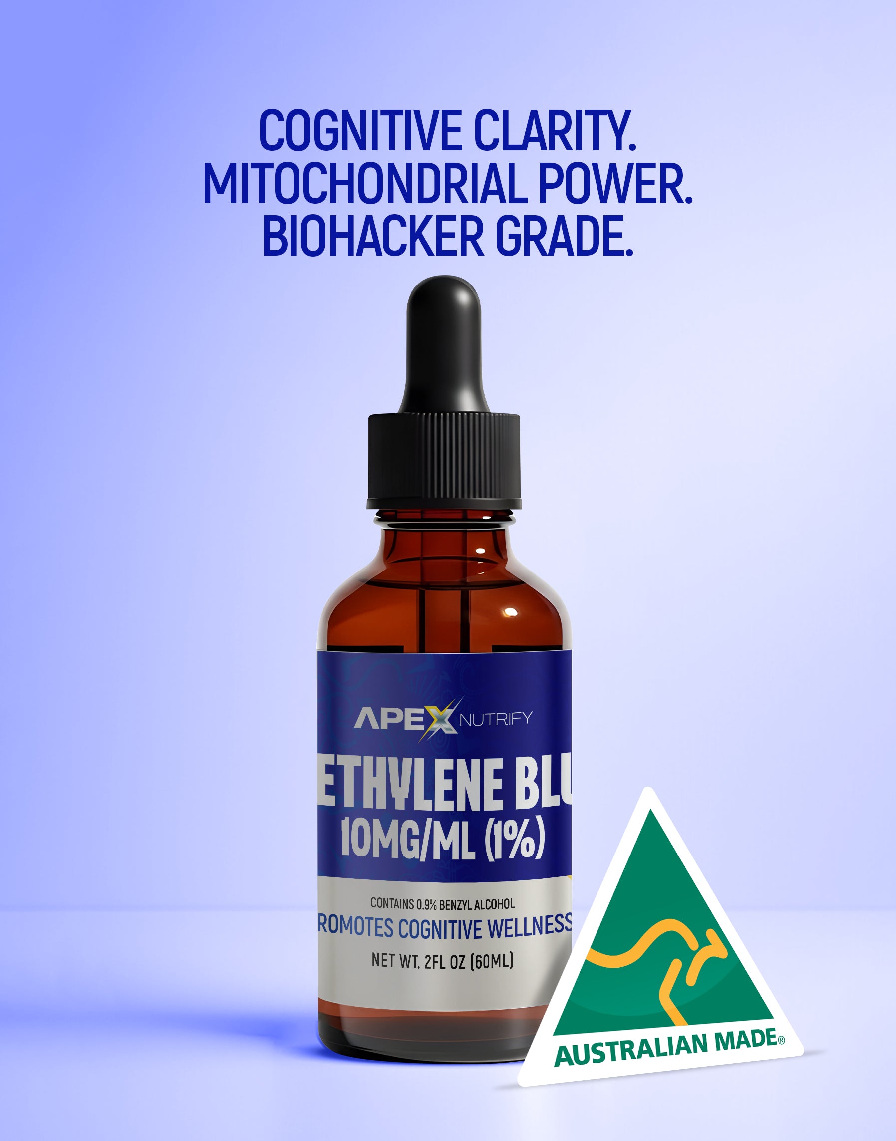 METHYLENE BLUE 60ML 10MG/ML (1% SOLUTION)