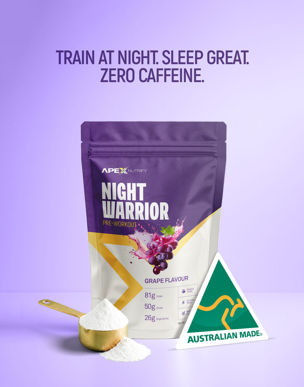 NIGHT WARRIOR CAFFEINE-FREE PRE-WORKOUT