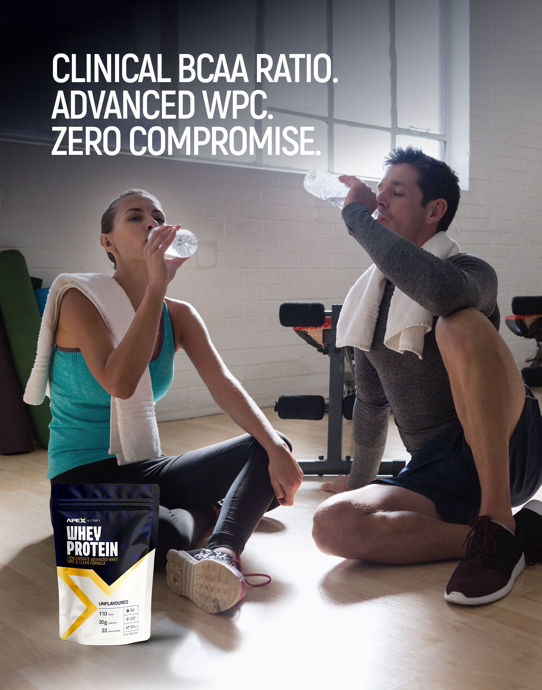 Pure Whey Protein 1KG Apex Nutrify