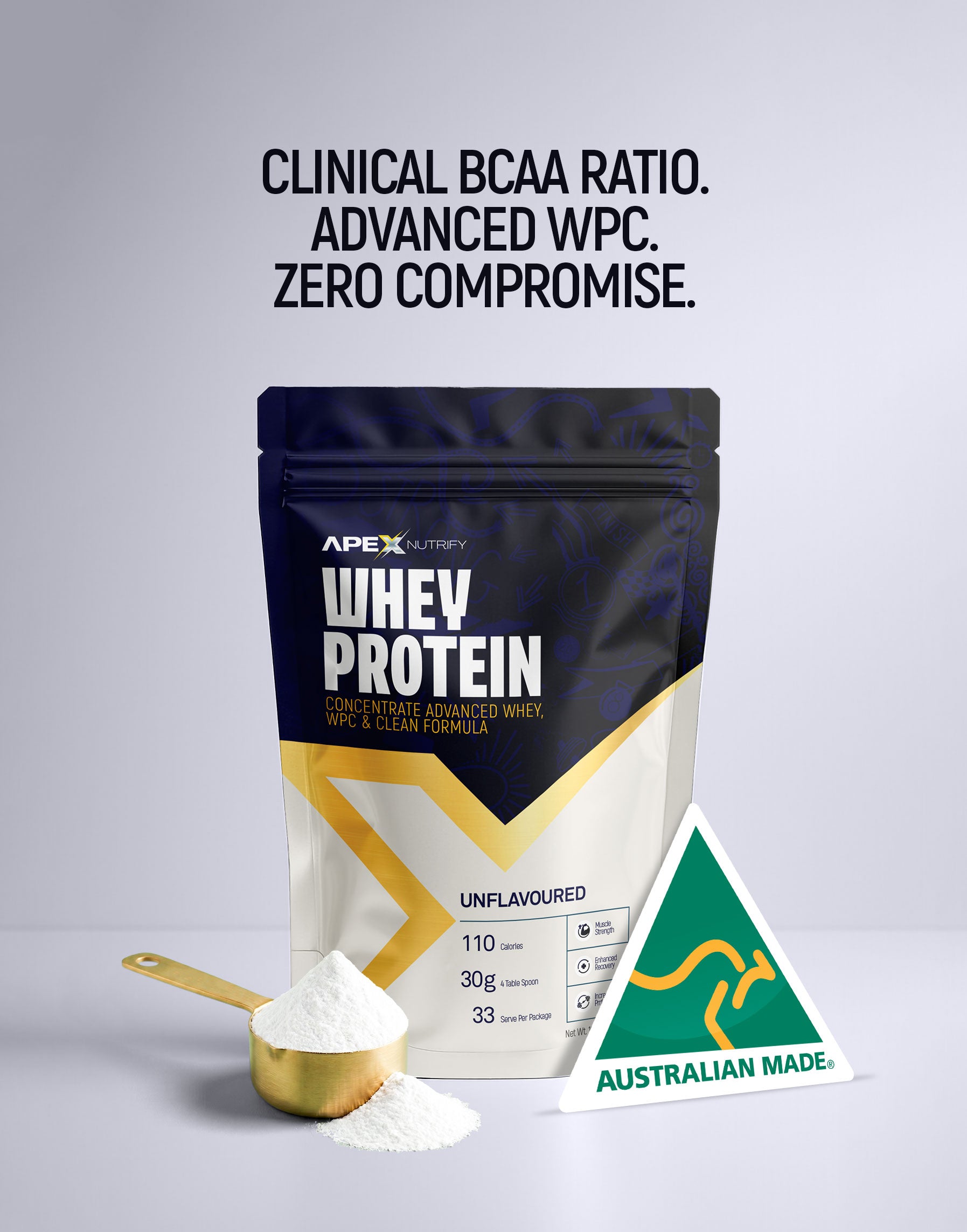 Pure Whey Protein 1KG Apex Nutrify